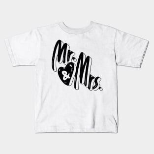 mr and mrs Kids T-Shirt